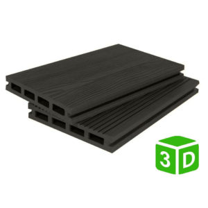 Террасная доска из ДПК 3D 135*20 мм