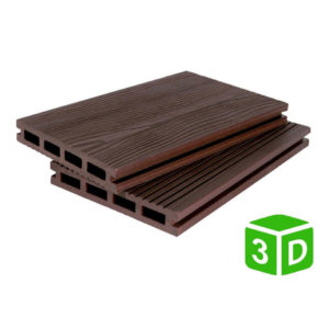Террасная доска из ДПК 3D 140*22 мм